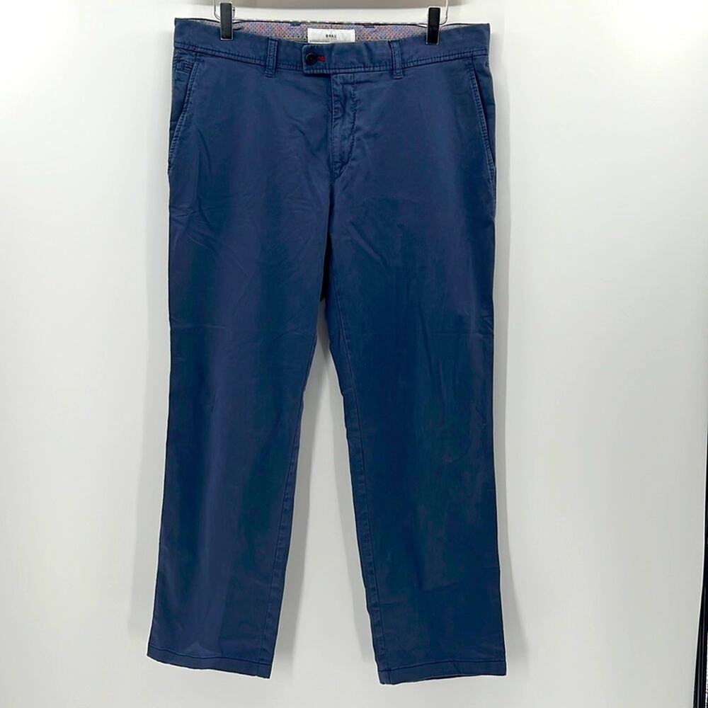 Brax Feel Good Evans Chino Pants - Navy - 34/29 to 34/30